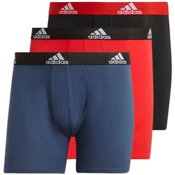 adidas adidas  Bokserice adidas Logo Boxer Briefs 3 Pairs  adidas