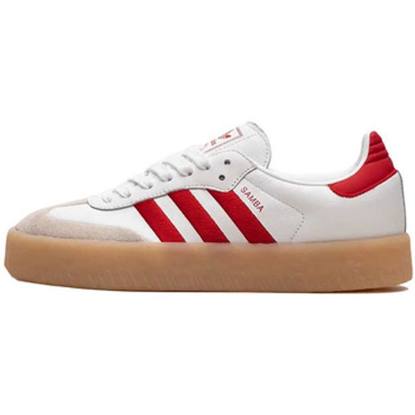 adidas adidas  Modne tenisice Sambae White Better Scarlet Gum  adidas