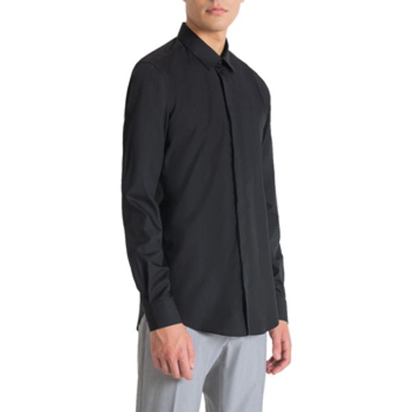 Antony Morato Antony Morato  Košulje dugih rukava LONDON SLIM FIT MMSL00691-FA400078  Antony Morato