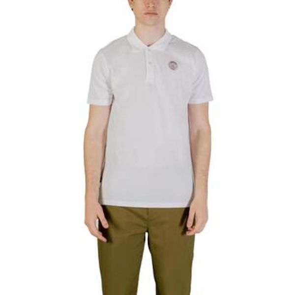 Aquascutum Aquascutum  Polo majice dugih rukava ACTIVE CIRCLE PATCH POLO AA_B004_PO002  Aquascutum