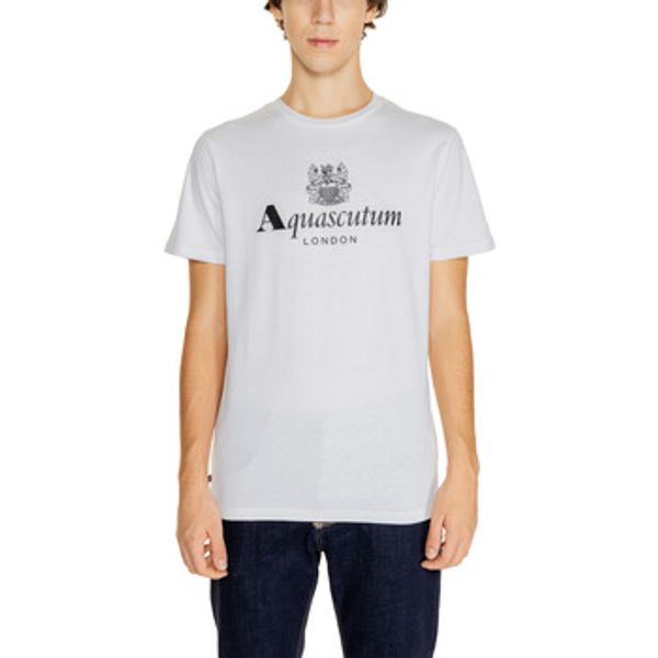 Aquascutum Aquascutum  Polo majice dugih rukava ACTIVE COTTON LOGO T-SHIRT AA_SS23_TS002  Aquascutum