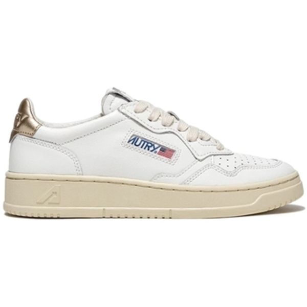 Autry Autry  Modne tenisice Medalist Low W - White/Gold  Autry