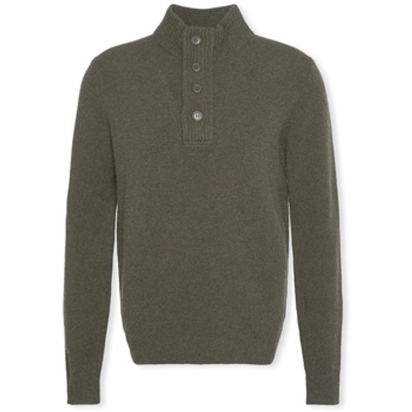 Barbour Barbour  Puloveri Patch Half Zip Knit - Seaweed  Barbour