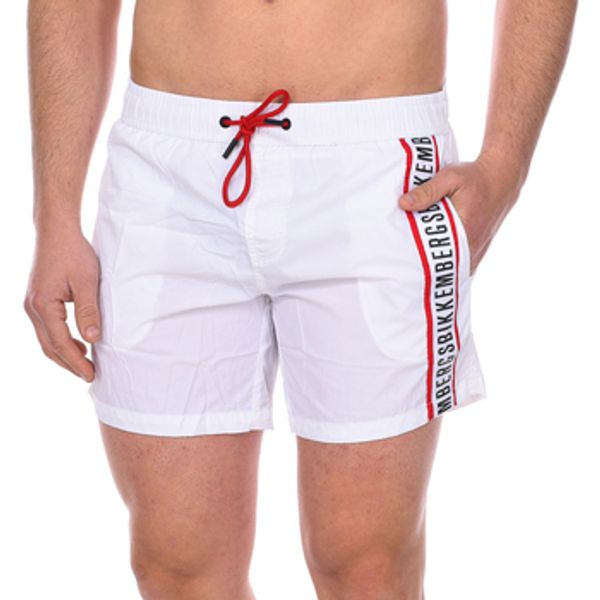 Bikkembergs Bikkembergs  Kupaći kostimi / Kupaće gaće BKK1MBS01-WHITE-BLACK  Bikkembergs