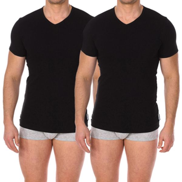 Bikkembergs Bikkembergs  Majice kratkih rukava BKK1UTS02BI-BLACK  Bikkembergs