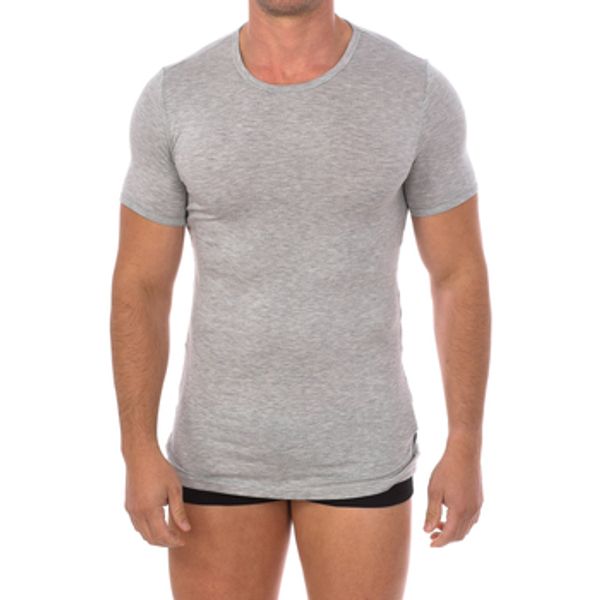 Bikkembergs Bikkembergs  Majice kratkih rukava BKK1UTS03SI-GREYMELANGE  Bikkembergs