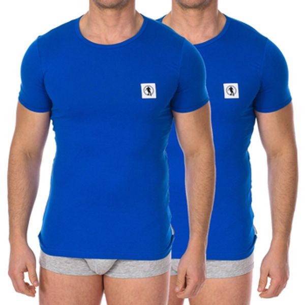 Bikkembergs Bikkembergs  Majice kratkih rukava BKK1UTS07BI-BLUE  Bikkembergs