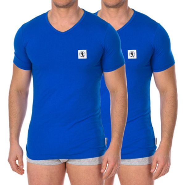 Bikkembergs Bikkembergs  Majice kratkih rukava BKK1UTS08BI-BLUE  Bikkembergs