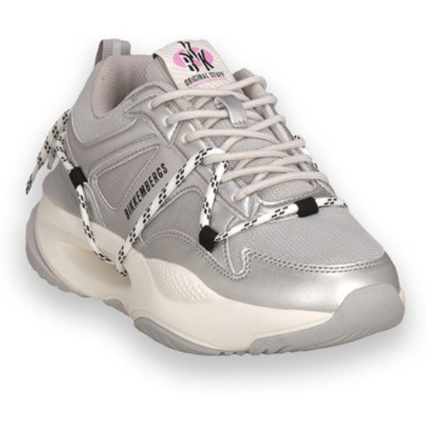 Bikkembergs Bikkembergs  Modne tenisice LAMINATED SILVER  Bikkembergs