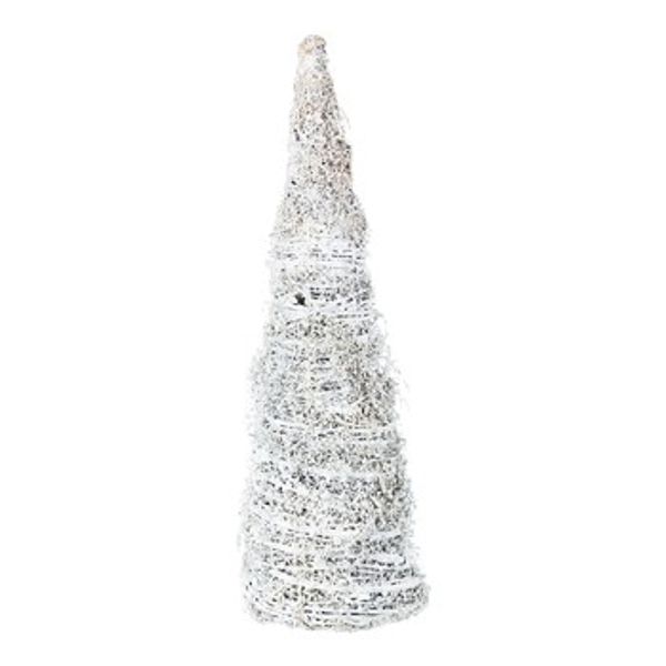 Bizzotto Bizzotto  Božićni ukrasi CONO FOREST BIANCO H40  Bizzotto