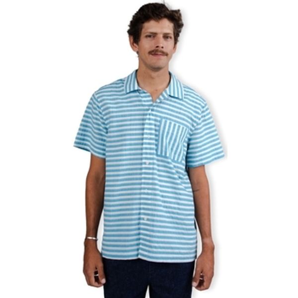 Brava Fabrics Brava Fabrics  Košulje dugih rukava Stripes Shirt - Blue  Brava Fabrics