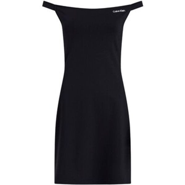 Calvin Klein Jeans Calvin Klein Jeans  Kratke haljine LOGO MILANO BARDOT J20J225541  Calvin Klein Jeans