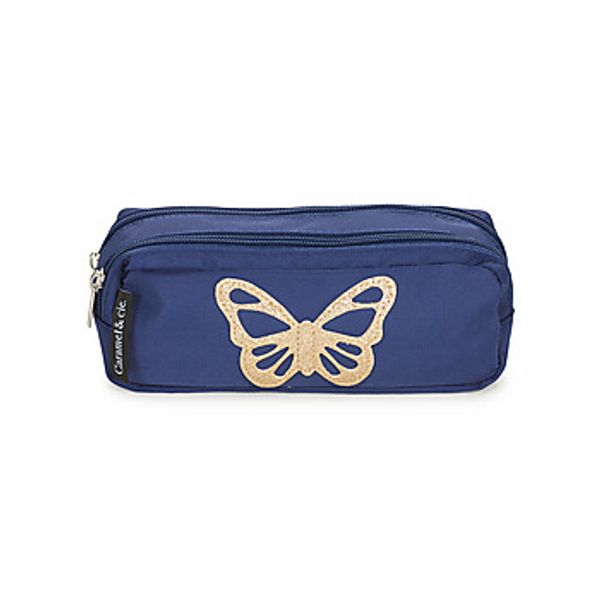 CARAMEL & CIE CARAMEL & CIE  Pernice TROUSSE PAPILLON BLEU  CARAMEL & CIE