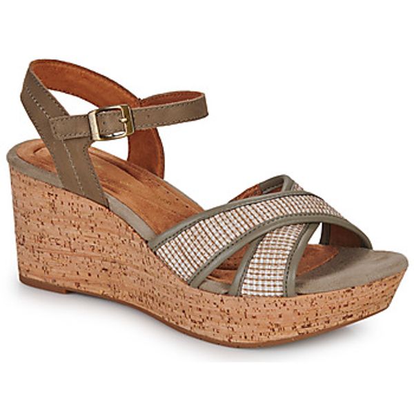 Clarks Clarks  Sandale i polusandale ELLERI PLUM  Clarks
