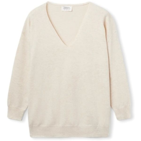 Compania Fantastica Compania Fantastica  Puloveri COMPAÑIA FANTÁSTICA Knit 10400 - Ecru  Compania Fantastica