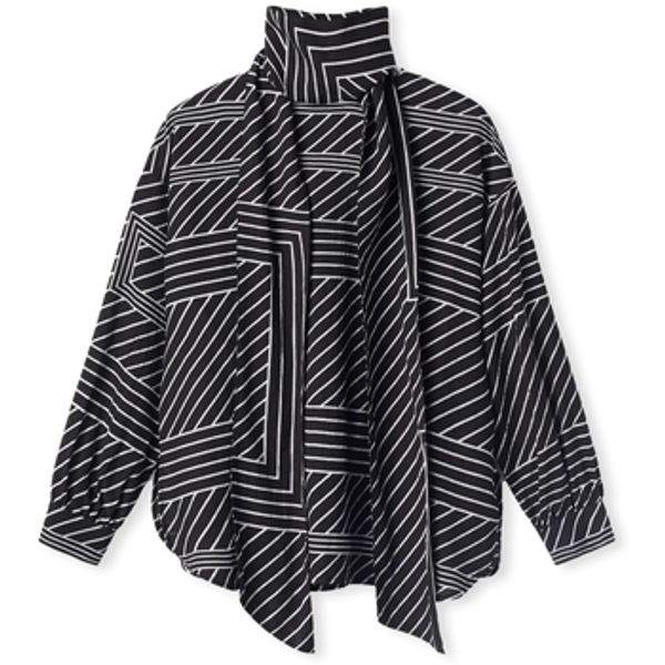 Compania Fantastica Compania Fantastica  Topovi i bluze COMPAÑIA FANTÁSTICA Shirt 11126 - Stripes  Compania Fantastica