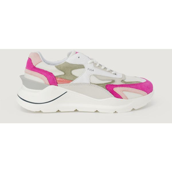 Date Date  Modne tenisice FUGA COLORED WHITE-FUXIA W401-FG-CO-WF  Date