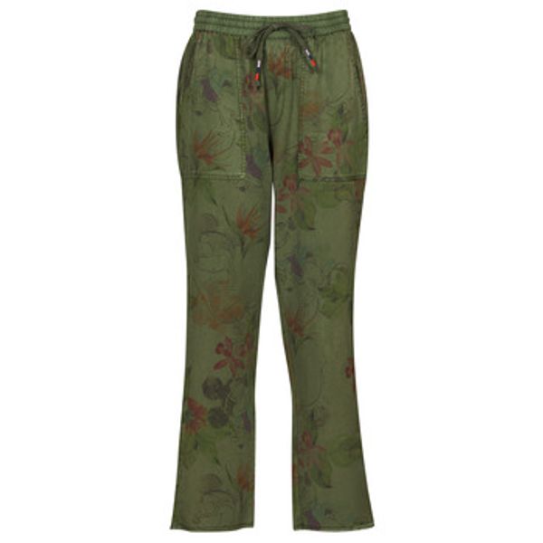 Desigual Desigual  Hlače s pet džepova PANT_MICKEY CAMO FLOWERS  Desigual