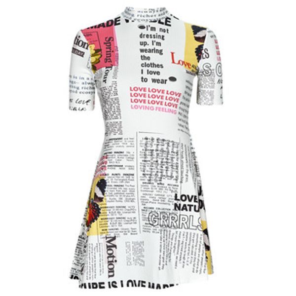 Desigual Desigual  Kratke haljine VEST_NEWSPAPER  Desigual