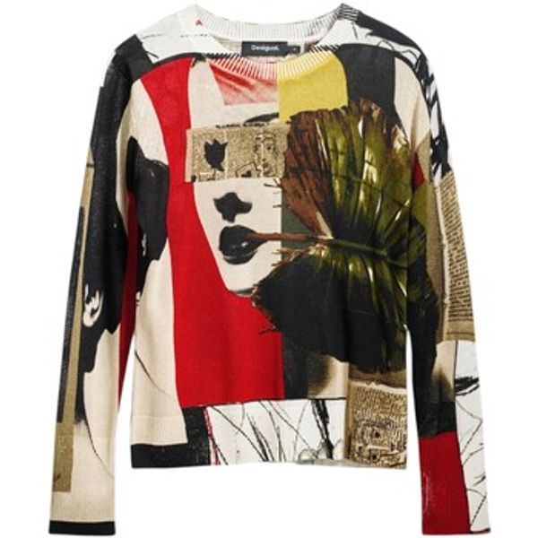 Desigual Desigual  Puloveri JERS_COLLAGE_LACROIX 25SWJF27  Desigual