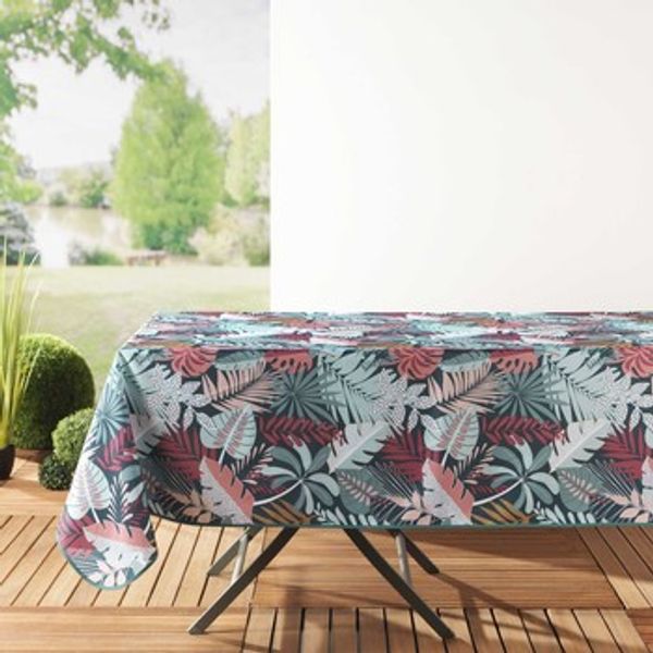 Douceur d intérieur Douceur d intérieur  Stolnjaci NAPPE RECTANGLE 150 x 240 CM POLYESTER IMPRIME JACALA BLEU  Douceur d intérieur