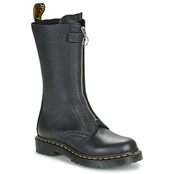Dr. Martens Dr. Martens  Čizme za grad 1B99 Front Zip Black Wanama   Black Milled Nappa  Dr. Martens