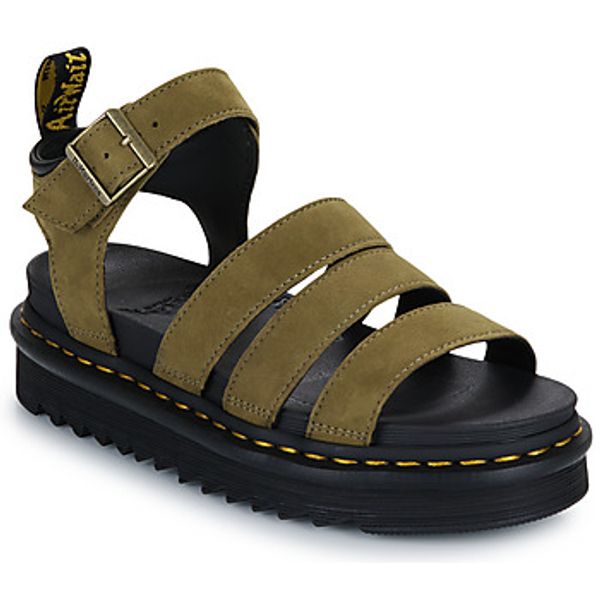 Dr. Martens Dr. Martens  Sandale i polusandale Blaire Muted Olive Tumbled Nubuck  Dr. Martens