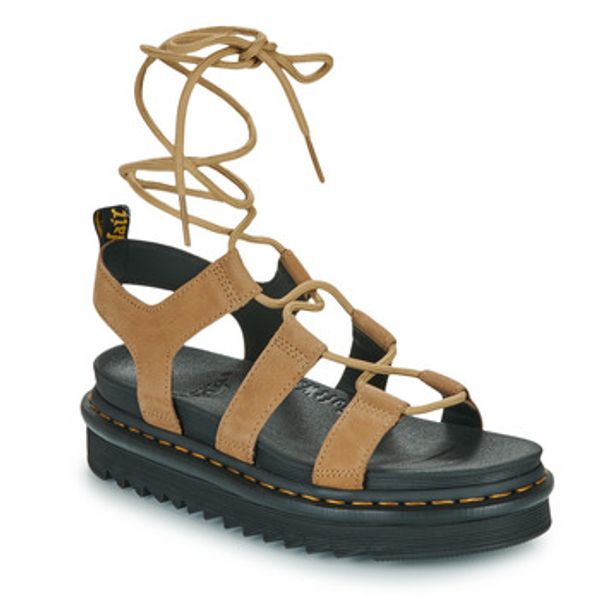 Dr. Martens Dr. Martens  Sandale i polusandale Nartilla Savannah Tan Tumbled Nubuck  Dr. Martens