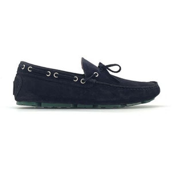 Duca Di Morrone Duca Di Morrone  Brodarice Edoardo - Suede Blue/Green  Duca Di Morrone
