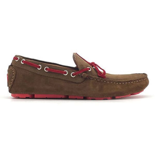 Duca Di Morrone Duca Di Morrone  Brodarice Edoardo - Suede Brown  Duca Di Morrone