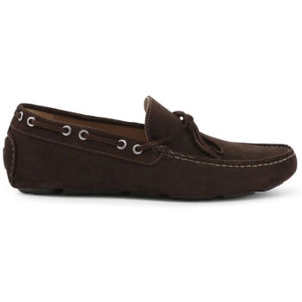 Duca Di Morrone Duca Di Morrone  Brodarice Edoardo - Suede Dark Brown  Duca Di Morrone