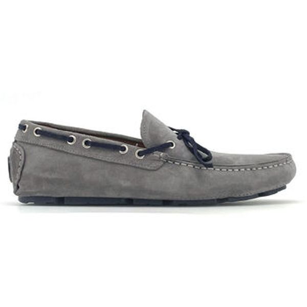 Duca Di Morrone Duca Di Morrone  Brodarice Edoardo - Suede Gray  Duca Di Morrone