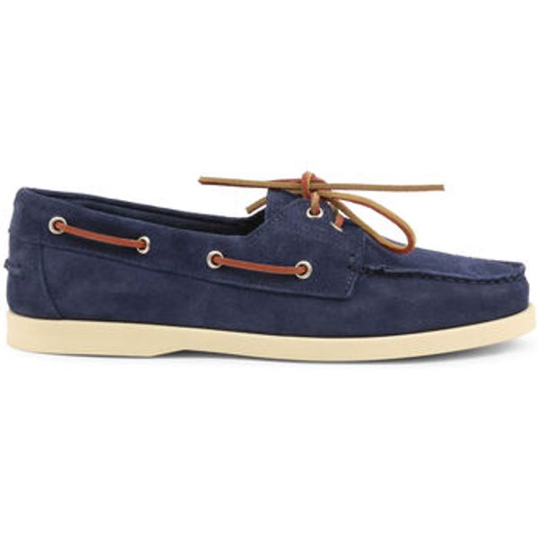 Duca Di Morrone Duca Di Morrone  Brodarice Santiago - Suede Blue  Duca Di Morrone