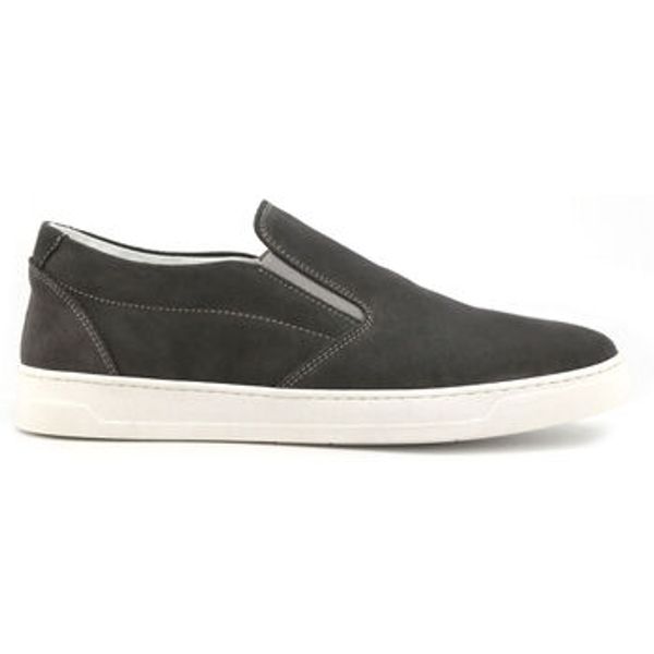 Duca Di Morrone Duca Di Morrone  Slip-on cipele Elia - Suede Gray  Duca Di Morrone