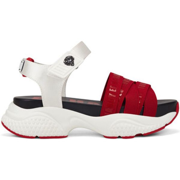 Ed Hardy Ed Hardy  Sandale i polusandale Overlap sandal red/white  Ed Hardy