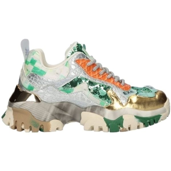 Exé Shoes Exé Shoes  Modne tenisice EXÉ Sneakers 22E10-3 - Golden Green  Exé Shoes