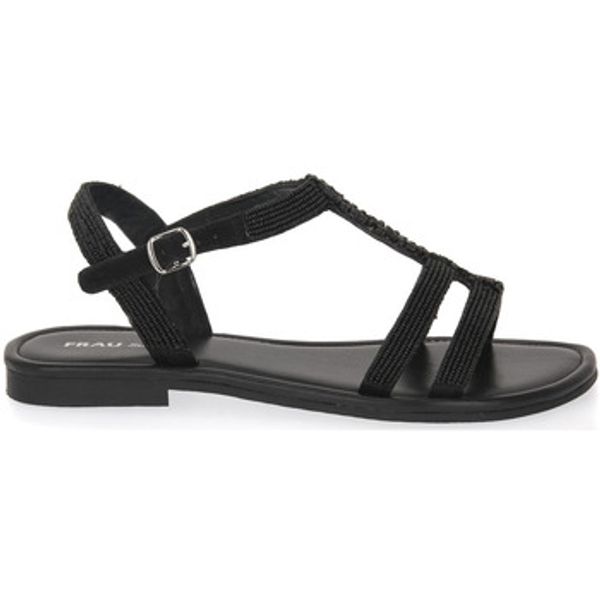 Frau Frau  Sandale i polusandale BLACK SWIRL  Frau