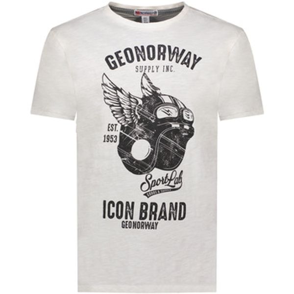 Geo Norway Geo Norway  Majice kratkih rukava SY1360HGN-White  Geo Norway