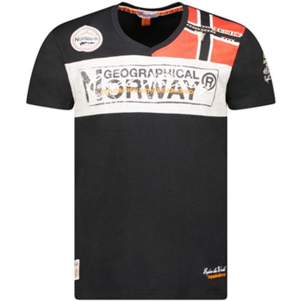 Geographical Norway Geographical Norway  Majice kratkih rukava SX1130HGN-Black  Geographical Norway