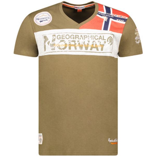Geographical Norway Geographical Norway  Majice kratkih rukava SX1130HGN-Kaki  Geographical Norway