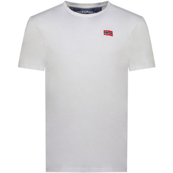 Geographical Norway Geographical Norway  Majice kratkih rukava SY1363HGN-Light Grey  Geographical Norway