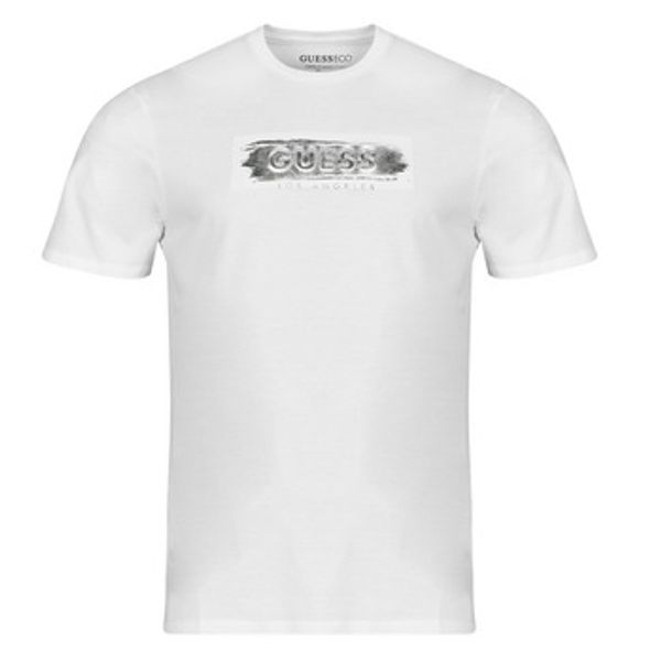 Guess Guess  Majice kratkih rukava SS BSC METALLIC DEBOSS LOGO TE  Guess