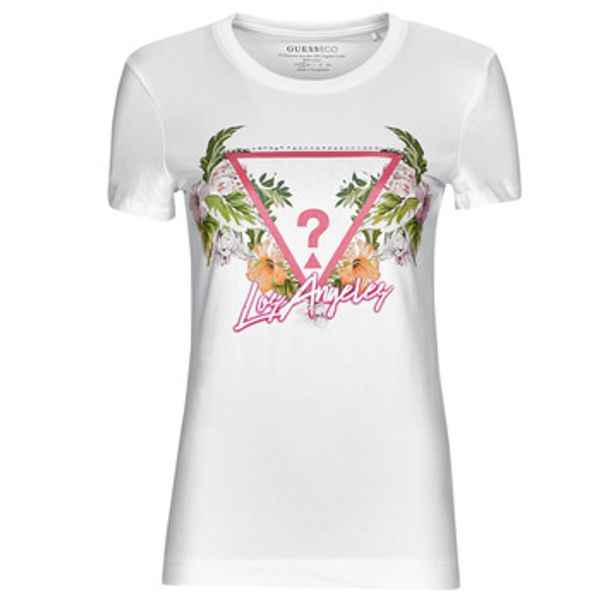 Guess Guess  Majice kratkih rukava SS CN TRIANGLE FLOWERS TEE  Guess