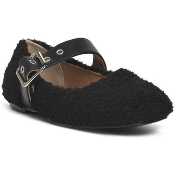 Hadel Hadel  Balerinke i Mary Jane cipele PELLICCIA NERO  Hadel