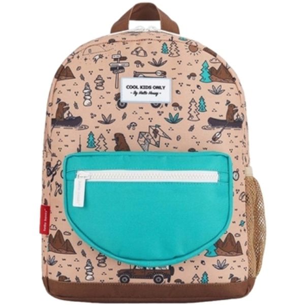 Hello Hossy Hello Hossy  Ruksaci Road Trip Kids Backpack - Beige  Hello Hossy