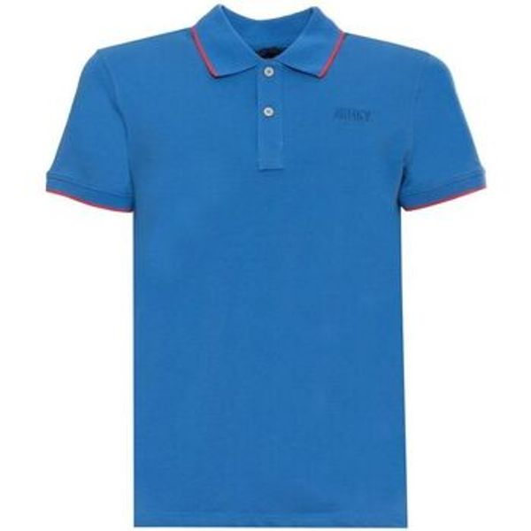 Husky Husky  Polo majice kratkih rukava hs23beupc34co185-arthur-c325-f46 blue  Husky