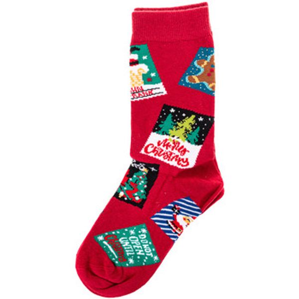 John Frank John Frank  Visoke čarape WJFLSFUNCH06-MULTICOLOR  John Frank