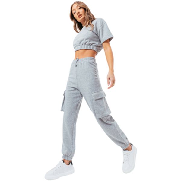Justhype Ltd Justhype Ltd  Donji dio trenirke Sweat Crop T-Shirt-Cargo Joggers  Justhype Ltd