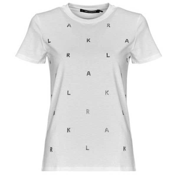 Karl Lagerfeld Karl Lagerfeld  Majice kratkih rukava RHINESTONE KARL  T-SHIRT  Karl Lagerfeld