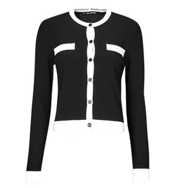 Karl Lagerfeld Karl Lagerfeld  Veste i kardigani CLASSIC LSLV CARDIGAN  Karl Lagerfeld